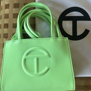 Telfar Double Mint Mini Bag